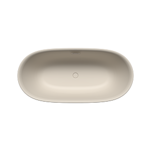 Kaldewei Meisterstück OYO DUO bathtub freestanding 1050-4034 205043530668 163 x 77 cm, with overflow, warm grey 10