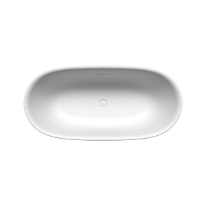Kaldewei MEISTERSTÜCK OYO DUO 1050-4032 Bathtub 205043501001 163x77cm, soundproof, enamelled drain, overflow, Invisible Grip, glossy, alpine white