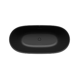 Kaldewei Meisterstück OYO DUO bathtub freestanding 1050-4034 205043530667 163 x 77 cm, with overflow, cool grey 90