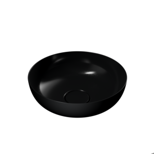 Kaldewei Waschtischschale Miena Mod.3193, 911406003701 Durchmesser 310mm, schwarz, Perl-Effekt