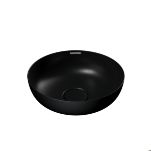 Kaldewei Waschtischschale Miena Mod.3193, 911406003676 Durchmesser 310mm, schwarz matt, Perl-Effekt