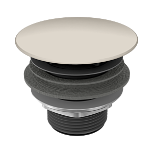 Kaldewei permanent drain valve 3094 905800000668 warm grey10, round, enamelled lid