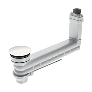 Kaldewei / trop-plein Clou 905300000711 blanc alpin mat, rond, couvercle émaillé