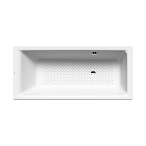 Kaldewei Puro Badewanne 258827093001 170x70cm, Überlauf seitlich, Perl-Effekt, Sonderüberlauf, Vollantislip, weiß