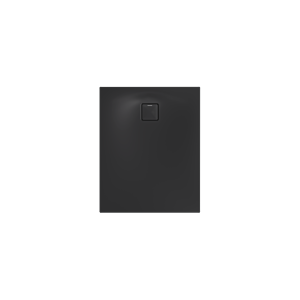 Kaldewei ALUVIA Duschwanne 326311111676 Rutschhemmend, Ablaufloch Ø 90mm, 120 x 100 x 20 cm, schwarz matt 100