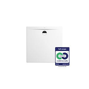 Receveur de douche Kaldewei SUPERPLAN ZERO 1510 351000010001 70 x 70 cm, brillant, blanc alpin
