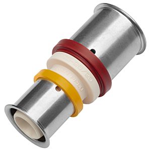 KAN-therm coupling 1009046026 20 x 16 mm, PPSU, reduced, with compression sleeve U and TH