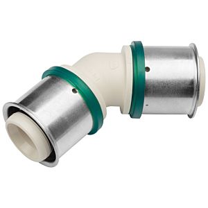 KAN-therm KAN-press 6in1 Winkel 1009068041 63 mm, 45°, PPSU, mit Presshülse