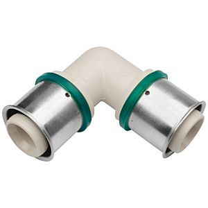 KAN-therm KAN-press 6in1 Winkel 1009068007 16 mm, 90°, PPSU, mit Presshülse