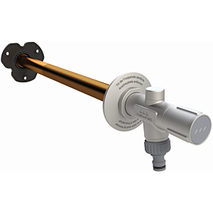 Kemper Frosti outdoor fitting 5780001500 DN 15, R 1/2, frost-proof, with handle, gunmetal