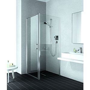 Kermi Liga Seitenwand LITWD093201AK 93x200cm, silber mattglanz, ESG klar, auf Duschplatz