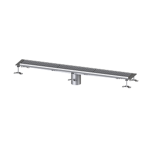 Kessel Ferrofix box gutter 6015150 Stainless Steel , 158x1550x58mm, vertical outlet