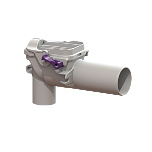 Kessel clapet anti-retour match0 Staufix 73051 DN 50, pour siphon de lavabo