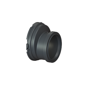 Kessel socket 83086 DN 125, removable sockets on both sides