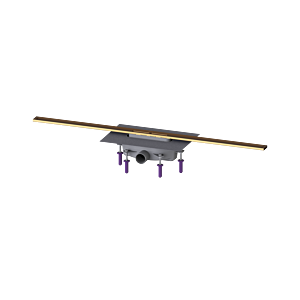 Kessel douche 45204.11 1100 mm, bronze brossé, joint d&#39;eau 50 mm