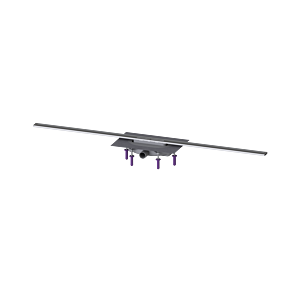 Kessel douche 45300.14 1400 mm, Inox brossé, Megastop