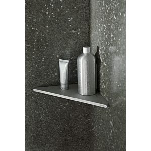 Keuco Edition 400 Eckduschablage 11557170000 Aluminium silber-eloxiert, 242 x 245 mm