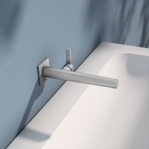 KEUCO Edition 11 Einhebel-Waschtischmischer 51116212302 Unterputz, Ausladung 24,3 cm, Edelstahl-Finish