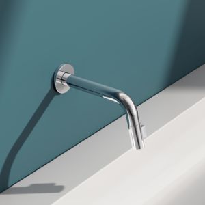 KEUCO IXMO Kaltwasser-Wandauslaufventil 59518010201 verchromt, Unterputz, Ausladung 185mm