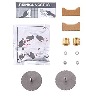 Keuco IXMO Klebe-Set 04994000300 2x Befestigungsplatte mit Wandbefestigung, 1x Klebepack