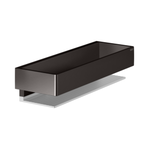 KEUCO Edition 11 Duschkorb 11158350000 silber-eloxiert/Titanschwarz gebürstet