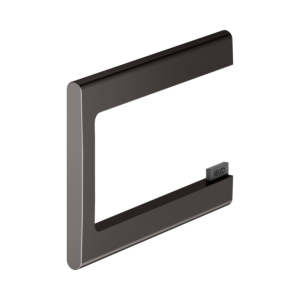 KEUCO Edition 400 Toilettenpapierhalter 11562350000 offene Form, Titanschwarz gebürstet