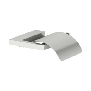 KEUCO Moll porte-papier toilette 12760210000 avec couvercle, finition inox