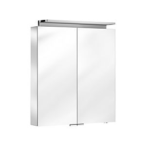 Keuco Royal L1 Spiegelschrank 13602171301 silber-gebeizt- eloxiert, 650x742x150mm