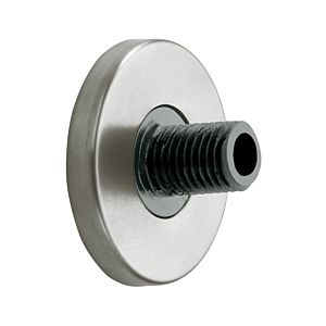 Keuco Wandbefestigung Plan 14935070000 mit Blende, edelstahl/schwarzgrau