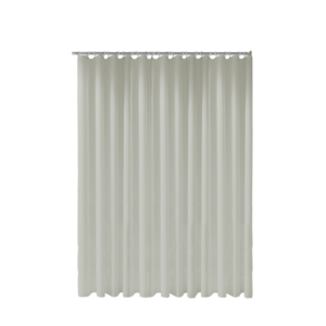 Keuco Duschvorhang Plan uni 14944000220 200 x 200 cm, 11 Ösen, ecru