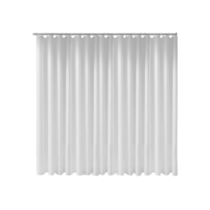 Keuco Duschvorhang Plan maxxi 14946000140 300 x 180 cm, 16 Ösen, weiss