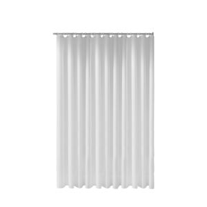 Keuco Duschvorhang Plan maxxi 14947000120 180 x 200 cm, 10 Ösen, weiss