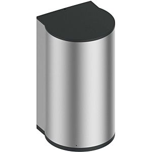 Keuco Plan distributeur de désinfectant 14956170537 argent anodisé / noir-gris, à piles