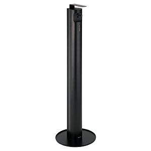 Keuco Plan distributeur de désinfectant 14957370400 noir, modèle sur pied