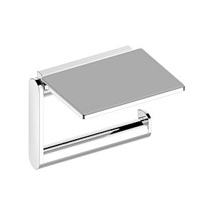 Keuco Plan Toilettenpapierhalter 14973070000 mit Ablage, offene Form, Edelstahl