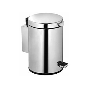 Keuco Hygiene Abfallsammler Plan 14977170000 wandhängend, Aluminium silber eloxiert