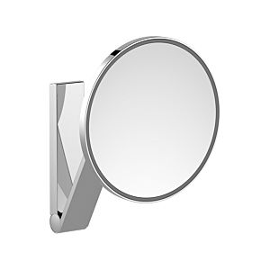 Keuco iLook_move Kosmetikspiegel 17612019003 beleuchtet, Ø 212 mm, verchromt, Unterputz