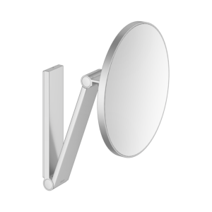 Miroir cosmétique Keuco iLook_move 17612170000, grossissement x5, Ø 212 mm, finition aluminium