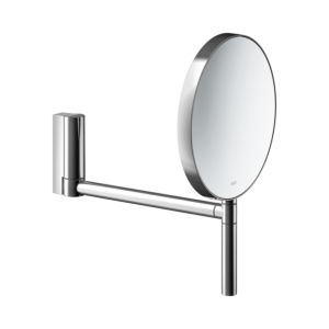 Miroir cosmétique Keuco Plan 17649010002, grossissement x5, Ø 193 mm, sans éclairage, chromé