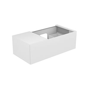 Keuco Edition 11 vanity unit 31154180100 105 x 35 x 53.5 cm, with LED lighting, satin finish, clear cashmere glass