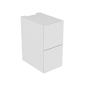 Keuco Edition 11 module base cabinet 31314210100 high-gloss white lacquer, 35 x 70 x 53.5 cm, with LED lighting