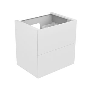 Keuco Edition 11 vanity unit 31342330100 70 x 70 x 53.5 cm, with LED lighting, black brushed lacquer