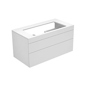Keuco Edition 400 Waschtischunterbau 31582390000 105x54,6x53,5cm, ohne Hahnloch, anthrazit