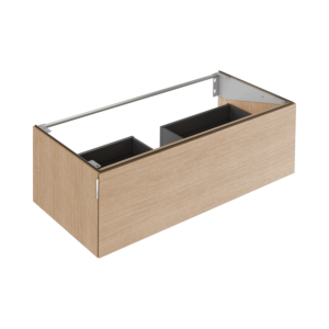 Keuco Edition 11 Art vanity unit 32511891201 120x35x49cm, 1 front drawer, interior lighting, veneer, light oak