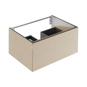 Keuco Edition 11 Art vanity unit 32511910800 80x35x49cm, 1 front pull-out, ceramic, sahara