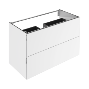 Keuco Edition 11 Art vanity unit 32512511200 120x70x49cm, 2 front drawers, satin finish, white