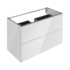 Keuco Edition 11 Art vanity unit 32512881200 120x70x49cm, 2 front drawers, glass, manhattan
