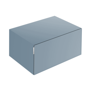 Keuco Edition 11 Art Sideboard 32541330800 80x35x49cm, 1 front drawer, satin lacquer, satin glass, blue satin