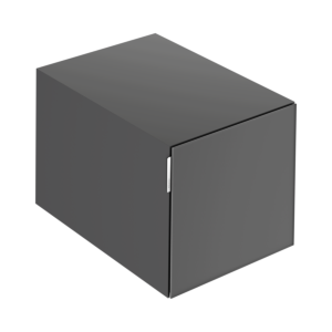 Keuco Edition 11 Art Sideboard 32541340400 40x35x49cm, 1 Frontauszug, Lack seidenmatt, Glas satiniert, smoke