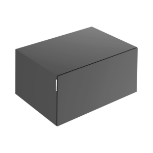 Buffet Keuco Edition 11 Art 32541540800 80x35x49cm, 1 tiroir frontal, finition satinée, fumé